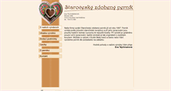Desktop Screenshot of pernik.kamzajit.cz